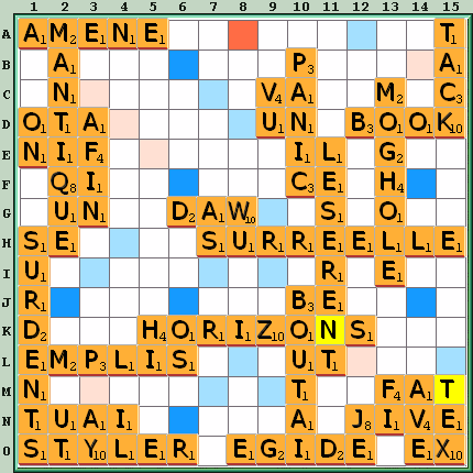 Grille de jeu