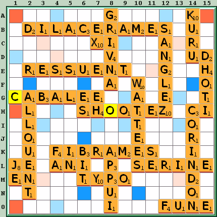 Grille de jeu
