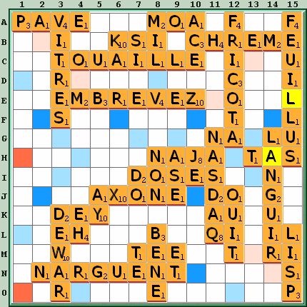 Grille de jeu