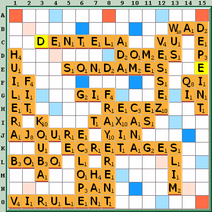 Grille de jeu