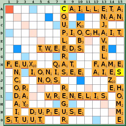 Grille de jeu