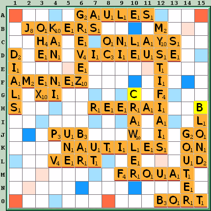 Grille de jeu