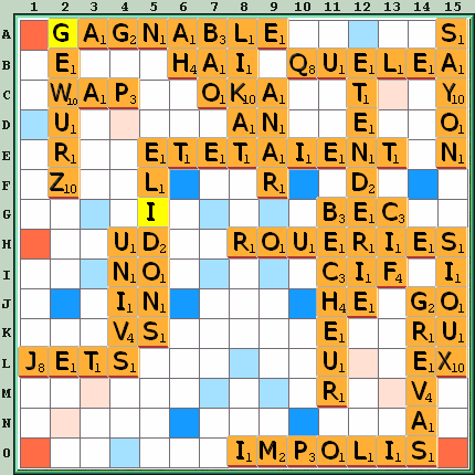 Grille de jeu