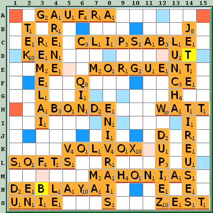 Grille de jeu