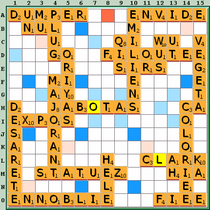 Grille de jeu