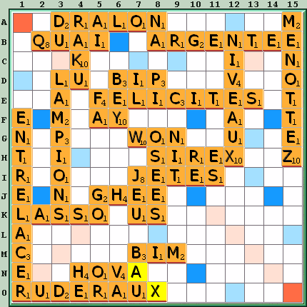 Grille de jeu