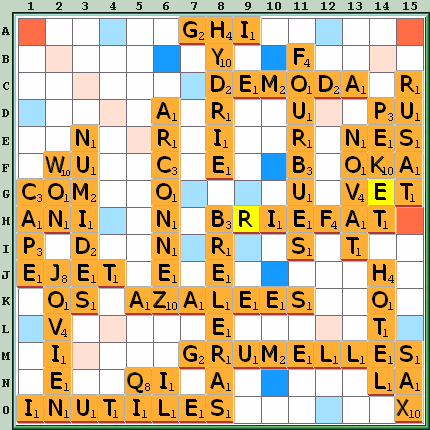 Grille de jeu