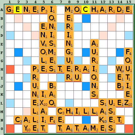 Grille de jeu