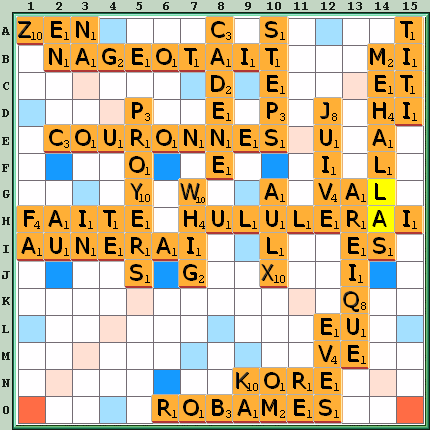 Grille de jeu
