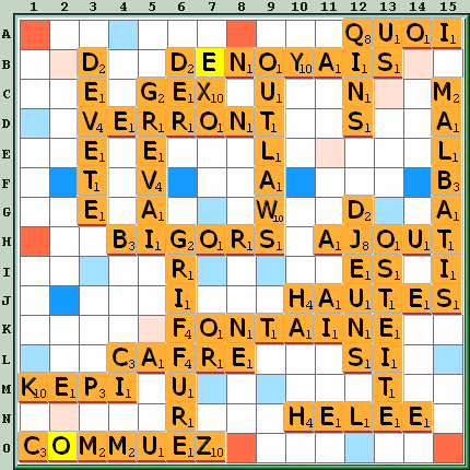 Grille de jeu