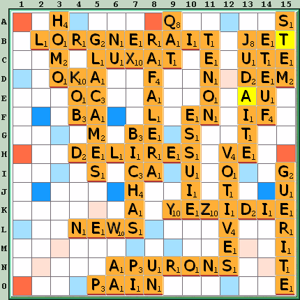 Grille de jeu