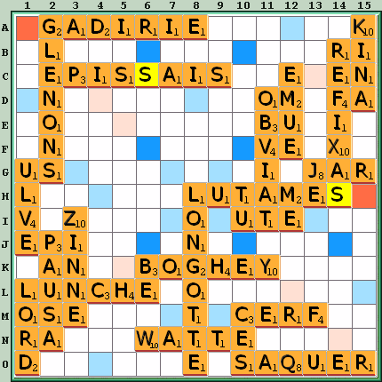 Grille de jeu