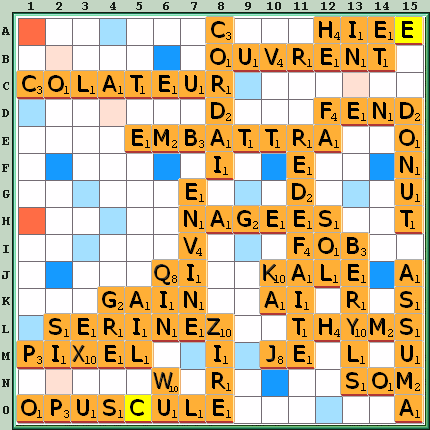Grille de jeu