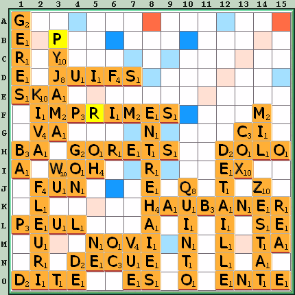 Grille de jeu