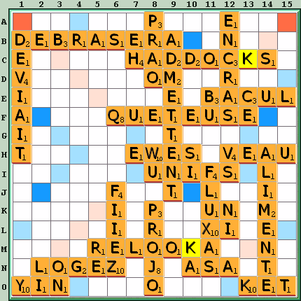 Grille de jeu
