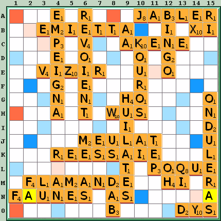 Grille de jeu