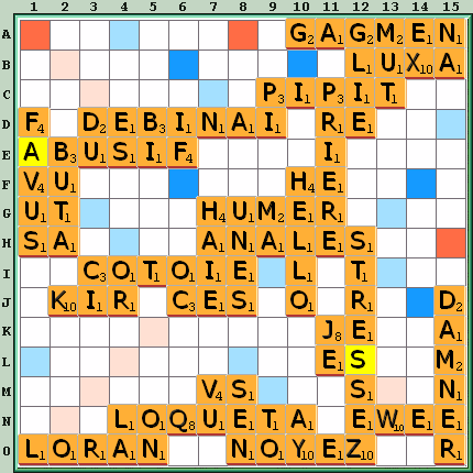 Grille de jeu