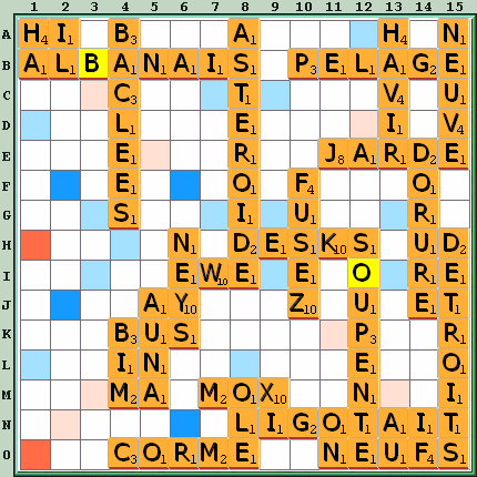 Grille de jeu
