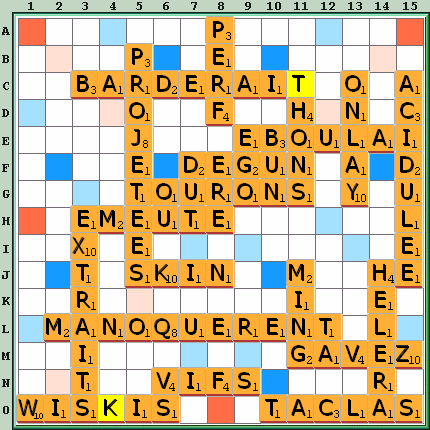 Grille de jeu