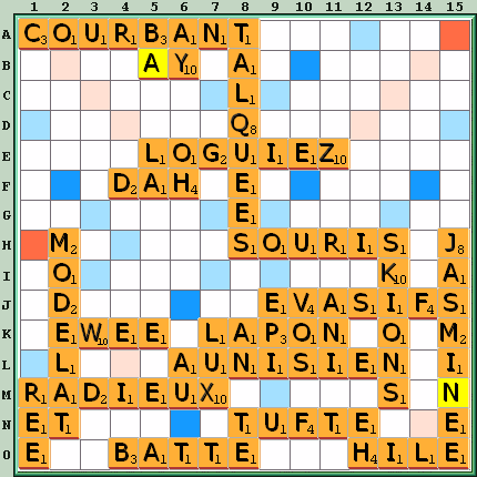 Grille de jeu