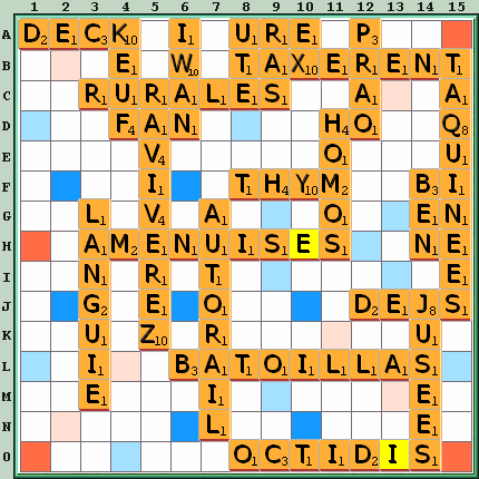 Grille de jeu