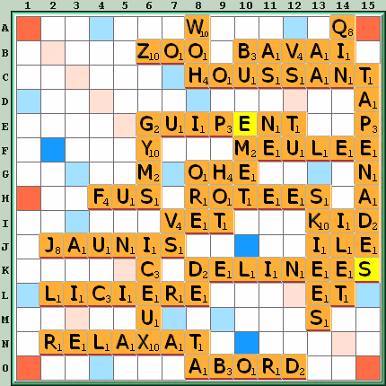 Grille de jeu