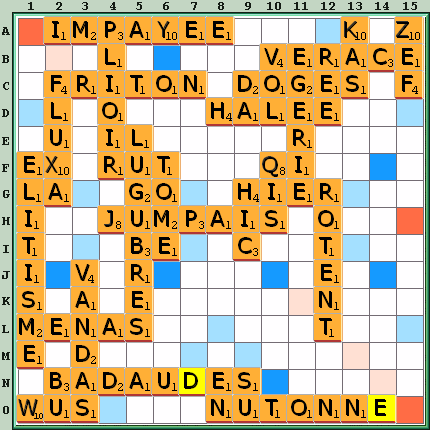 Grille de jeu
