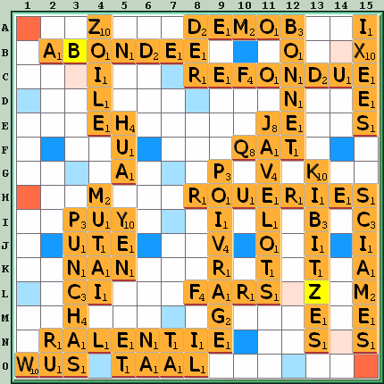 Grille de jeu