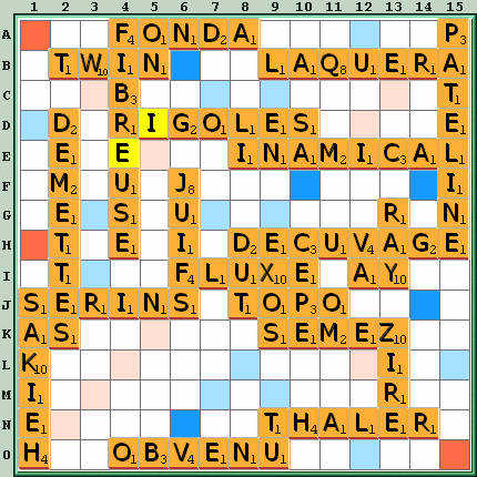 Grille de jeu