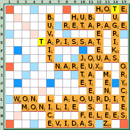 Grille de jeu