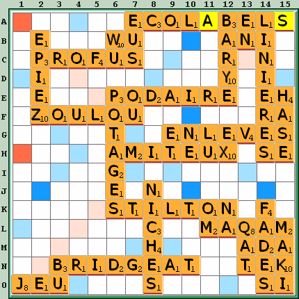 Grille de jeu