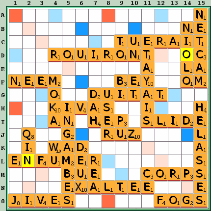 Grille de jeu