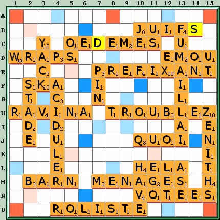 Grille de jeu