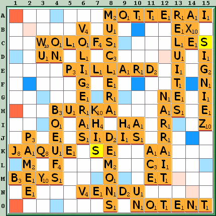 Grille de jeu