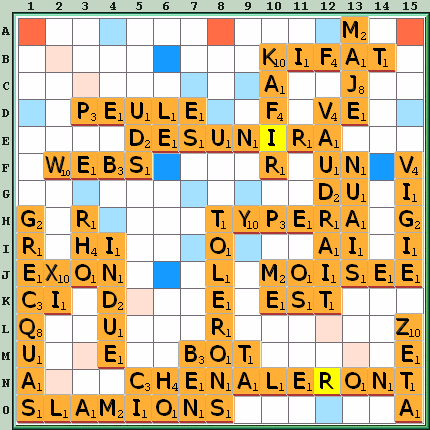 Grille de jeu