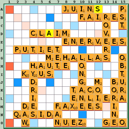 Grille de jeu