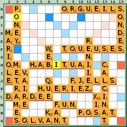 Grille de jeu