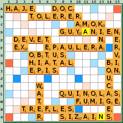 Grille de jeu