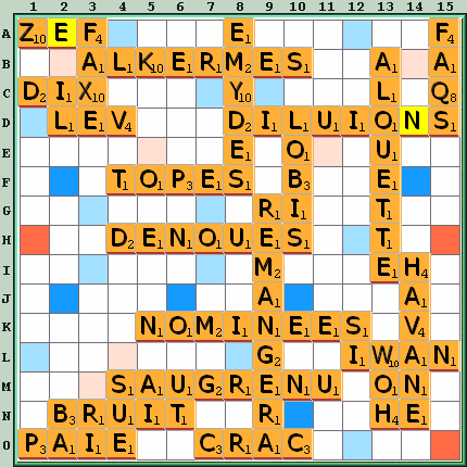 Grille de jeu