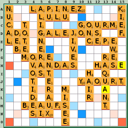 Grille de jeu
