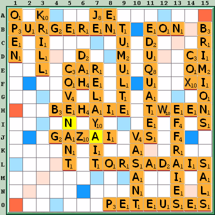 Grille de jeu