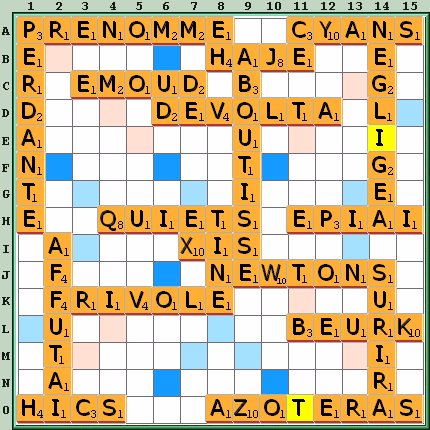 Grille de jeu